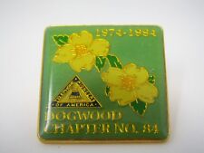 Vintage Collectible Pin: 1994 Dogwood Chapter No 84 Telephone Pioneers picture