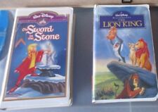 WALT DISNEY MASTERPIECE~Lot of 2~THE LION KING~SWORD IN THE STONE~VHS 2977 & 229 picture