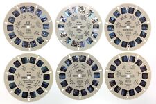 Lot of 6 Miscellaneous World Countries 1950s Sawyers Inc Reels View Master S445 picture