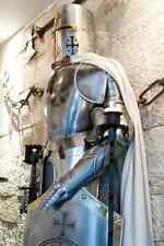 Medieval Wearable Knight Crusader Full Suit Of Armor Costume War Body Suit Gift picture