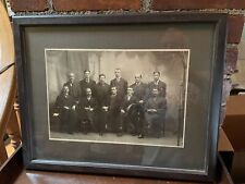 Antique photograph Group Of Men Framed picture