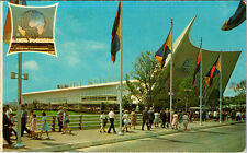 New York Worlds Fair General Motors Futurama Bld. 1964-1965 Chrome Postcard picture