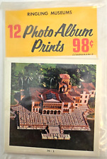 Vintage 1960s Ringling Museums Sarasota Florida 12 Photo Album Prints NEW SEALED picture