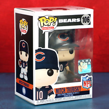 Funko Pop Vinyl Chicago Bears 106 Mitch Trubisky NFL 2018 W/ Protector BEAR DOWN picture
