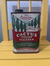 Vintage Cactus Polish And cleaner picture
