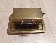 Vintage Universal Electric Brass WAFFLE IRON by Landers Frary & Clark 1917 NICE picture