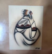 Robert Redbird Native American Art Tile picture