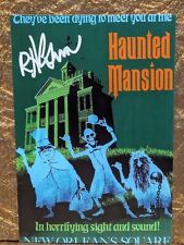 Bob Gurr Walt Disney Imagineer PSA Autographed Signed Photo Haunted Mansion  picture
