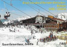 Vintage Austria Chrome Postcard Greetings from the Zillertal Glacier Railways picture