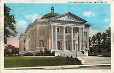 First Methodist Church, Americus, Georgia GA - c1930 Vintage Postcard picture
