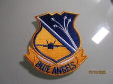 U.S. NAVY BLUE ANGELS PATCH 3.5 INCHES TALL picture