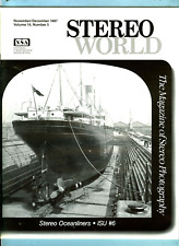 Stereo World Nov/Dec 1987, H.C. White Steamship Corinthic in the Great Dry Dock picture