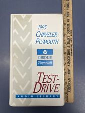 Rare 1995 Chrysler Plymouth Test Drive Audio Library 3 Cassettes In Case LHS picture