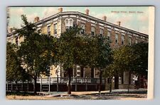 Beloit KS-Kansas, Avenue Hotel, Advertisement, Antique Vintage Souvenir Postcard picture
