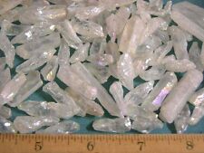 Angel Aura quartz crystal drilled for necklace/pendant 1/2-1.25 inch 6 piece picture