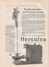 1927 Hercules Motors Corp Canton OH Ad: Hercules Engines For Emergencies picture