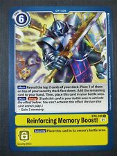 Reinforcing Memory Boost BT6-100 C - Digimon Card #60Q picture