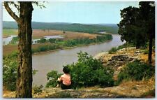 Postcard - Beautiful View of Kaysinger Bluffs on Osage River - Warsaw, Missouri picture
