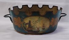 Antique French Monteith Bowl Hand Painted picture