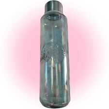 Starbucks Recycled Glass Water Bottle 22oz Clear/See-ThrougColor ** NEW  ** picture