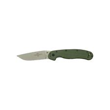 Ontario RAT I Linerlock Folding Knife AUS-8 Steel Blade Green Nylon Handle picture