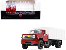 1970s Chevrolet C65 Grain Truck with Corn Load Red and White 1/34 Diecast Model picture