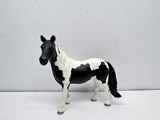 Schleich PINTO MARE Black & White Horse 2010 Animal figure Retired 13795 Tobiano picture