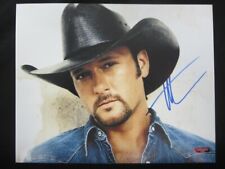 Tim McGraw Hand Signed 8x10 Photo with COA picture