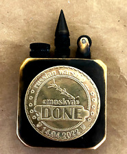 Petrol Lighter Handmade.Russian warship DONE picture