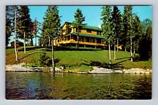 Kenora Ontario-Canada, Grassy Lodge, Advertisement, Antique, Vintage Postcard picture