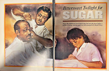 1987 Boxer Sugar Ray Robinson illustrated picture