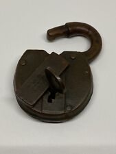 Wilson Bohannan Brooklyn New York NY #511 Padlock With Key patented May 26 1886 picture