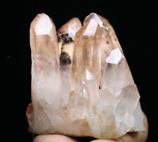 3.2lb Natural Beautiful pink Quartz Crystal Cluster POINT Mineral Specimen picture