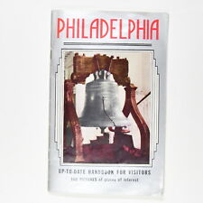 Vintage 1962 Philadelphia Tourist Visitors Guide 100 Photos 38 Pages picture