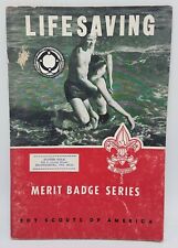 1962 Booklet LIFESAVING Merit Badge Series Boy Scouts of America picture