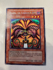 Yu-gi-oh Card Exodia The Forbidden One DDS-003 Yugioh Very Rarely Played picture