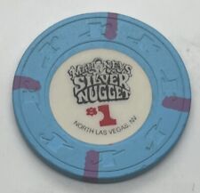 Mahoney’s Silver Nugget $1 Casino Chip N Las Vegas NV Nevada - H&C 1989 picture