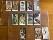 Evershed soap trade cards: Sports & Pastimes 1914 part-set 12 different picture