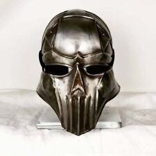 X-mas Blackened 18 Gauge Metal Medieval Legionnaire Fantasy Helmet Gift Item picture
