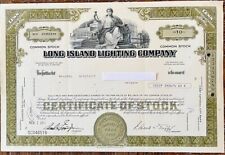 Long Island Lighting Company (LILCO)  1971 Vintage Stock Certificate  10 Shares picture