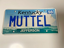 VINTAGE KENTUCKY LICENSE PLATE picture
