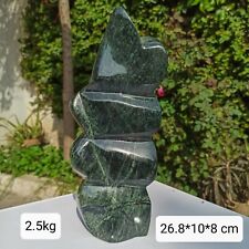 2.5KG Jungle Green Serpentine Freeform Tumble in a beautiful tall shape WNP01 picture