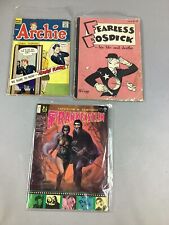Vintage Comic Books - Archie #108, Fearless Fosdick & Castle Of Frankenstein  picture