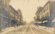 c1908 RPPC 858. Chambersburg PA N. Main Street Scene Franklin County Unposted picture