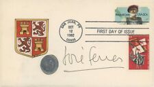 Jose Ferrer-Hand-Painted Signed FDC w/Coin picture