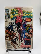 West Coast Avengers #37 (1988 Marvel) Comic Wonder Man Tigra picture
