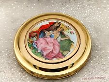 Courting Couple-Vintage Ladies Powder Compact -CH picture