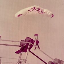 HA Photograph Ferris Wheel 1980's Parachuter Coors Beer  picture