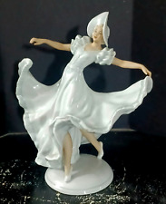Antique German Schaubach Kunst Porcelain Figurine, Dancer, 10