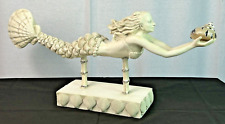 C2C Designs Mermaid Holding Shell Fantasy Sculpture Plaster Statue 21